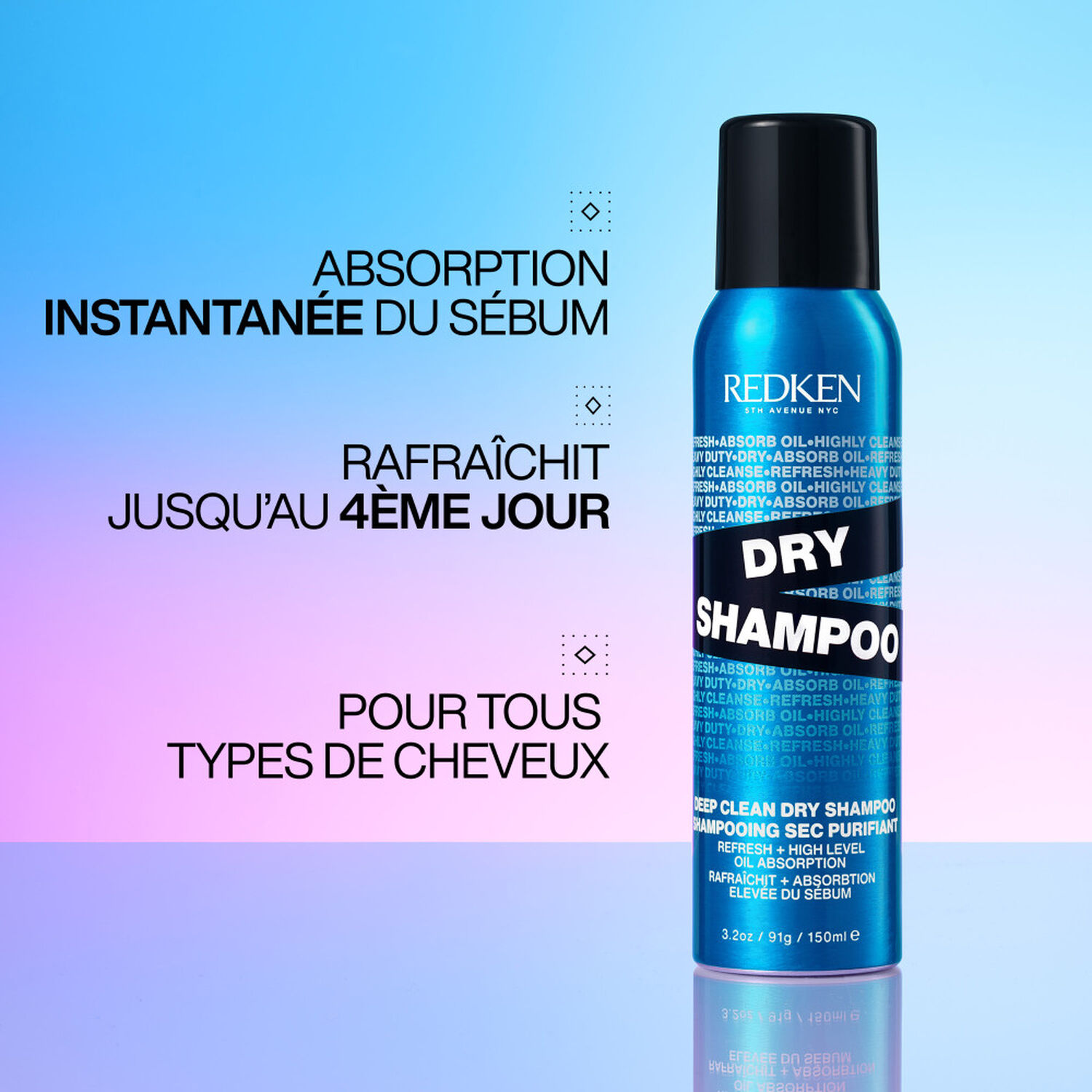 Dry Shampoo - Shampoing Sec Purifiant 150 ml