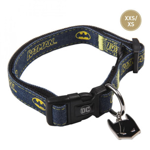 Collare per gatti e cani Batman Taglia XXS-XS Fan Pets Multicolor