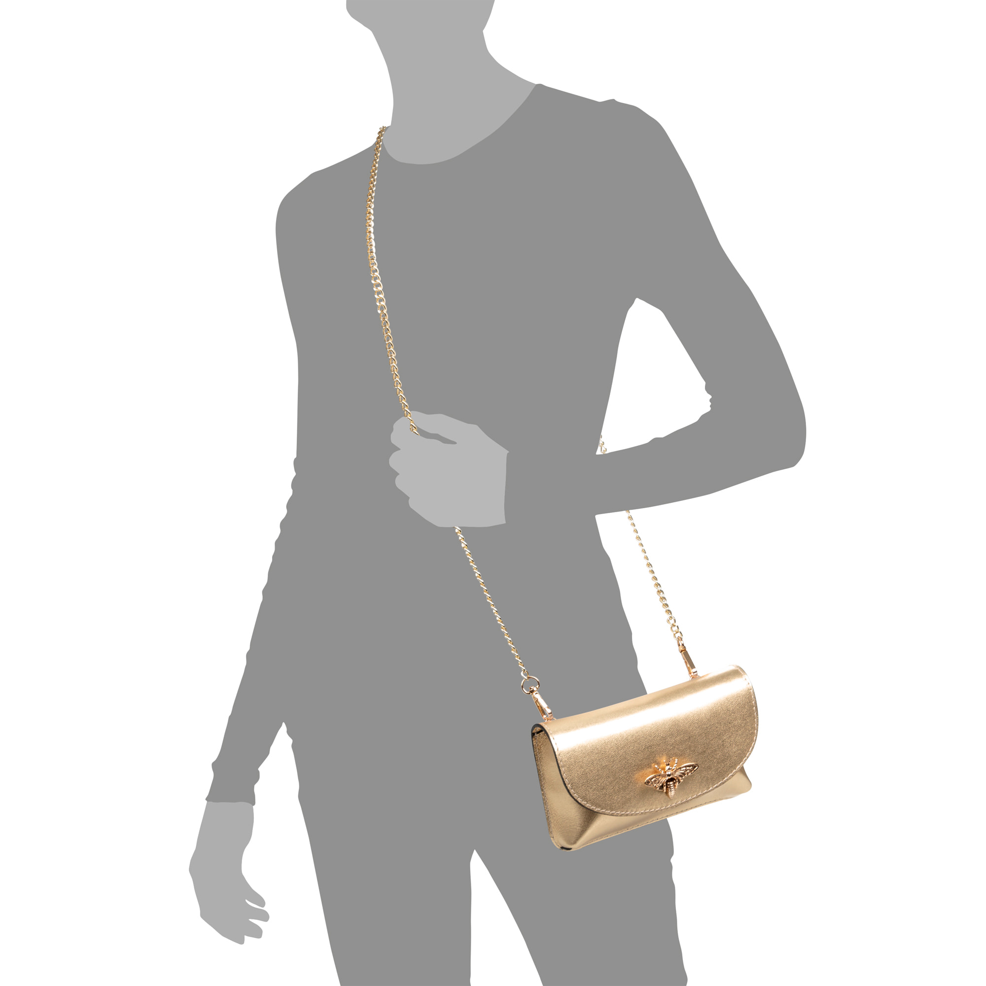 Aquilonia bolso de mano mujer. Piel auténtica acabado Gamuza lacada.