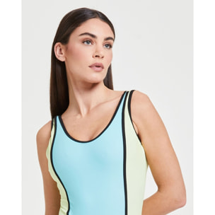 Pompea x Silvian Heach costume intero look sportivo