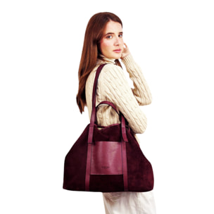 Borsa a spalla Cheval Firenze Formentera F/W Bordeaux