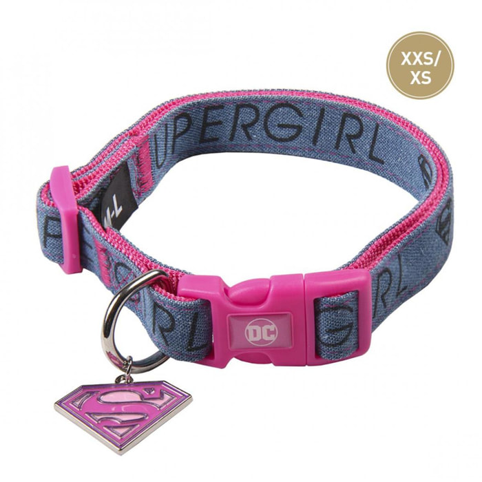 Collare per animali Supergirl Taglia XXS-XS Fan Pets