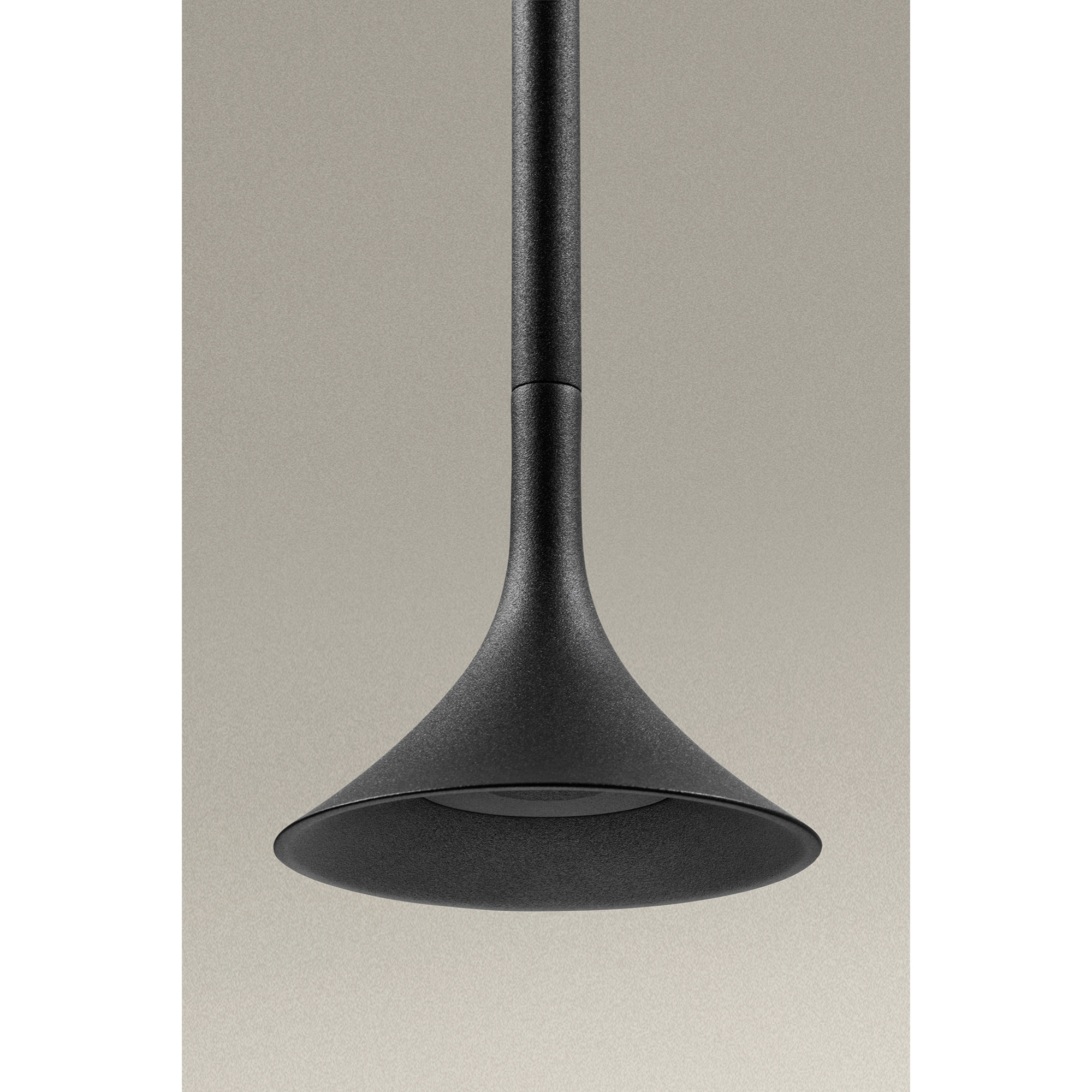 LEDS C4 Colgante Alive Single LED 8.5 Blanco cálido - 2700K ON-OFF Negro 492lm