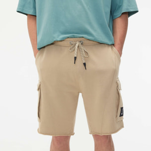 Bermuda MUNICH Camp de algodón camel