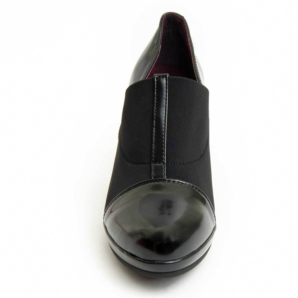 Zapato De Tacón - Negro - Altura: 8 Cm