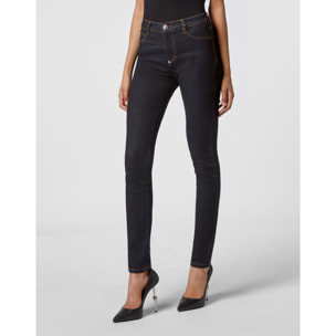 PHILIPP PLEIN Jegging de cintura alta