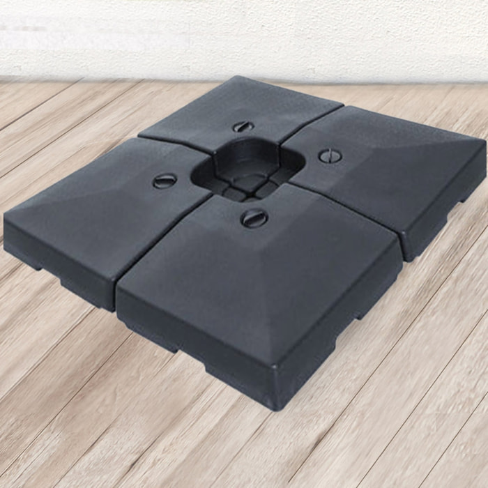 Dalles parasols hdpe x4