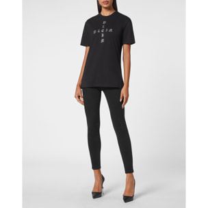 PHILIPP PLEIN T-Shirt Round Neck GOTHIC PLEIN