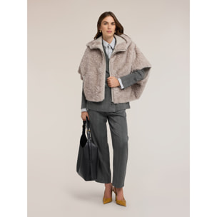 Motivi - Cappa con cappuccio - Beige