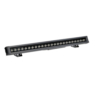 FORLIGHT Sistema Lineal LED 22W 3000K Gris Urbano con protección IP65, 1610 lúmenes para exteriores