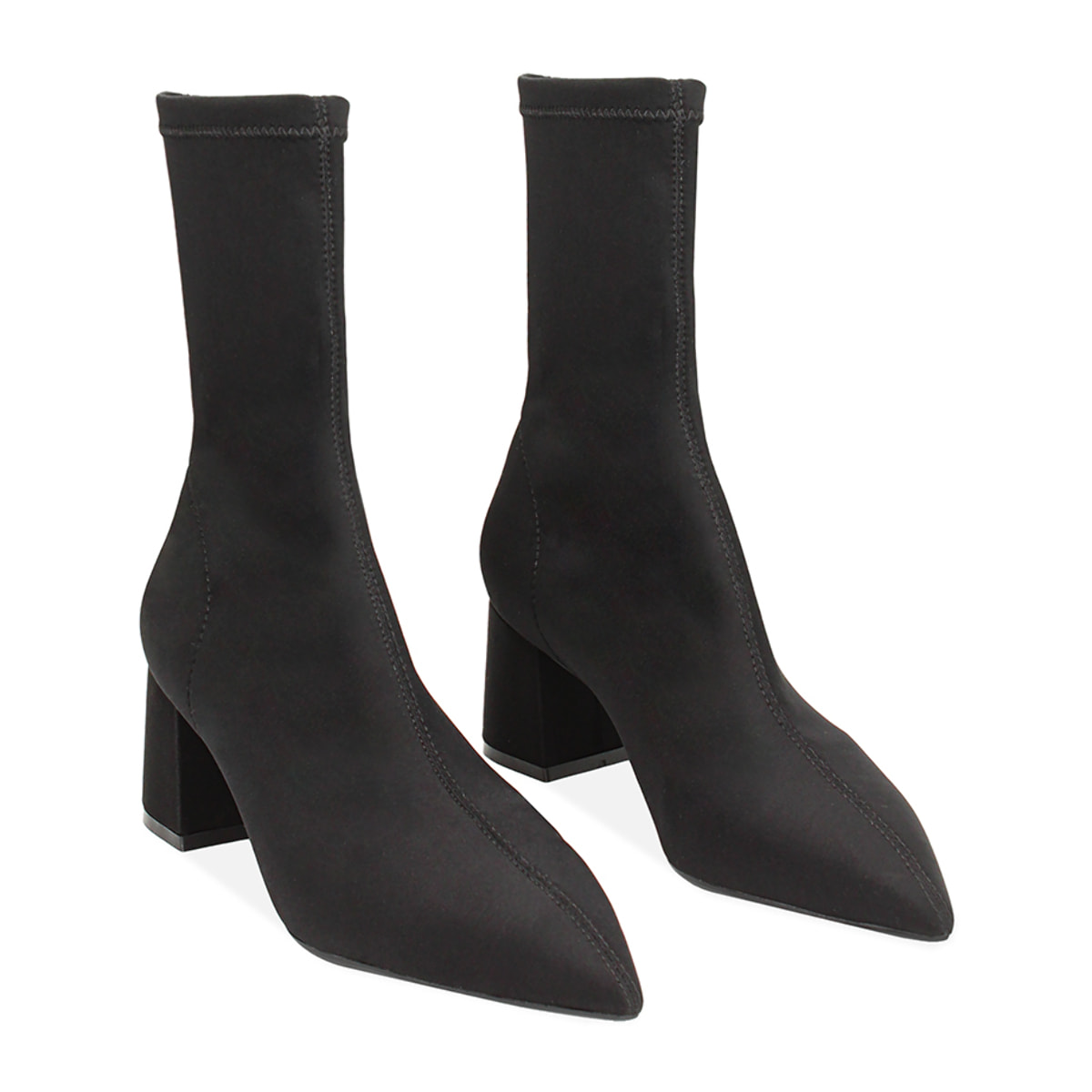 Botines negros de lycra