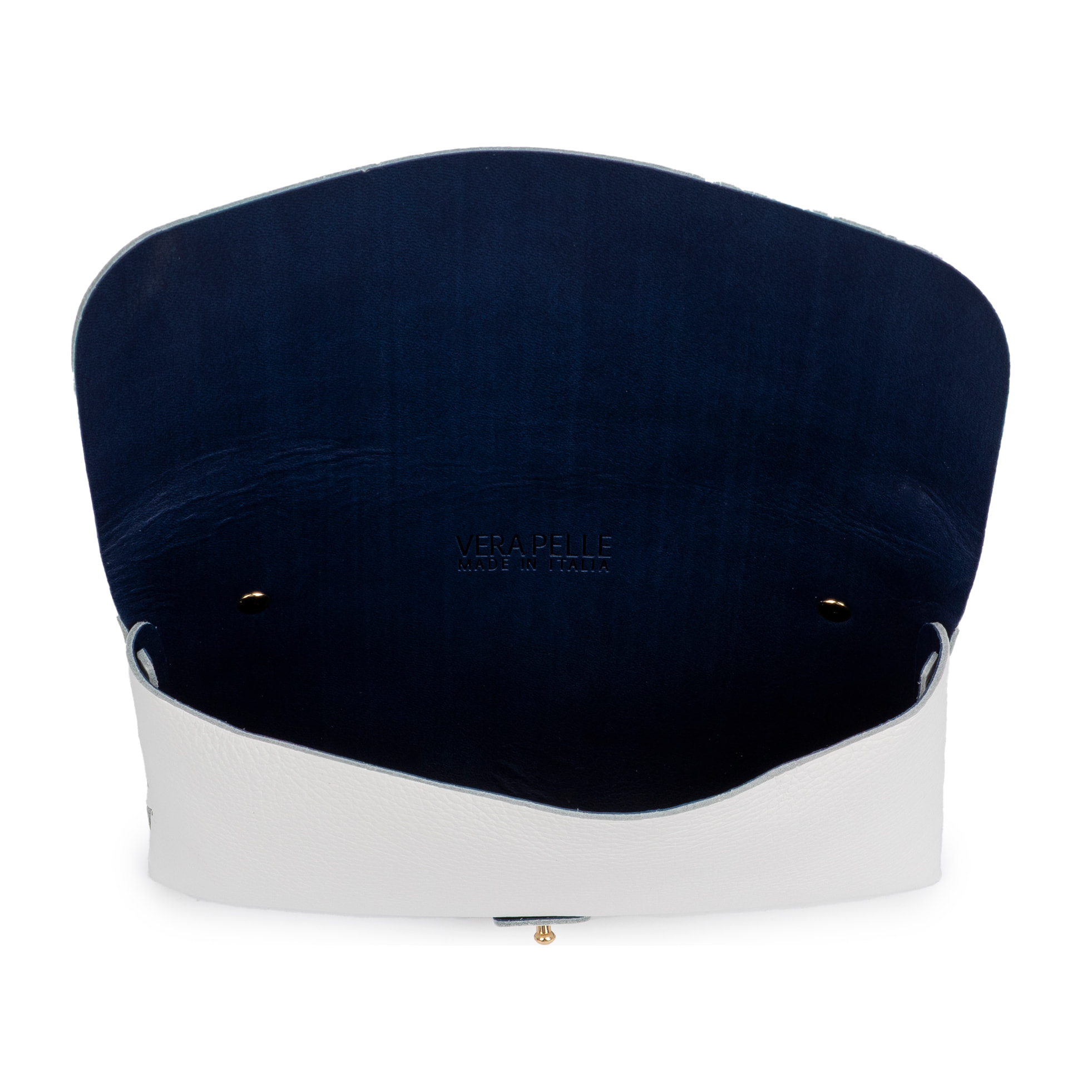 Borsa a tracolla da donna Auronzo. Vera pelle con finitura Dollaro.