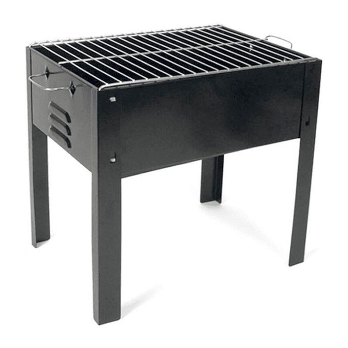Barbacoa Con Parrilla Negro 35x24x35 Cm