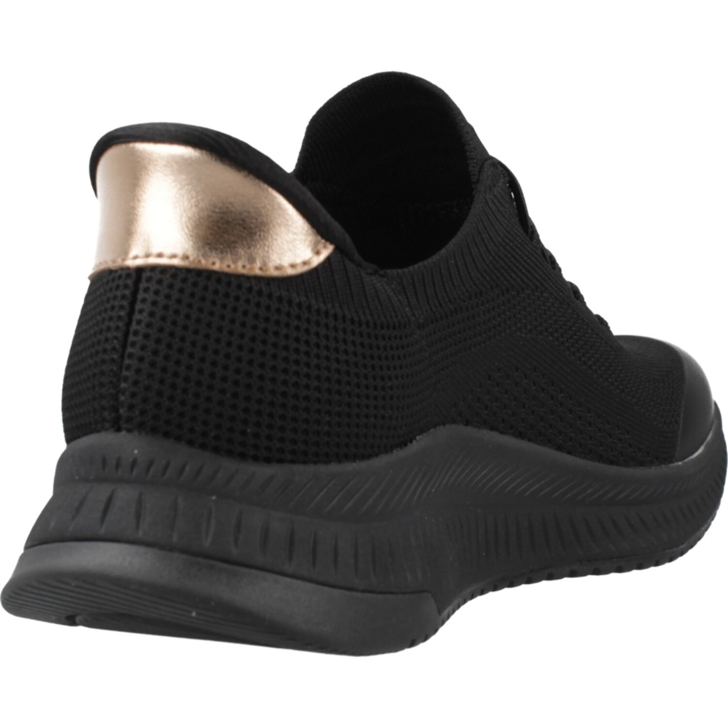Sneakers De  Mujer Slip-ins Bobs Squad 4 Dire Step Negro