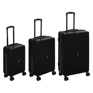 Set de 3 valises ABS 8 roues