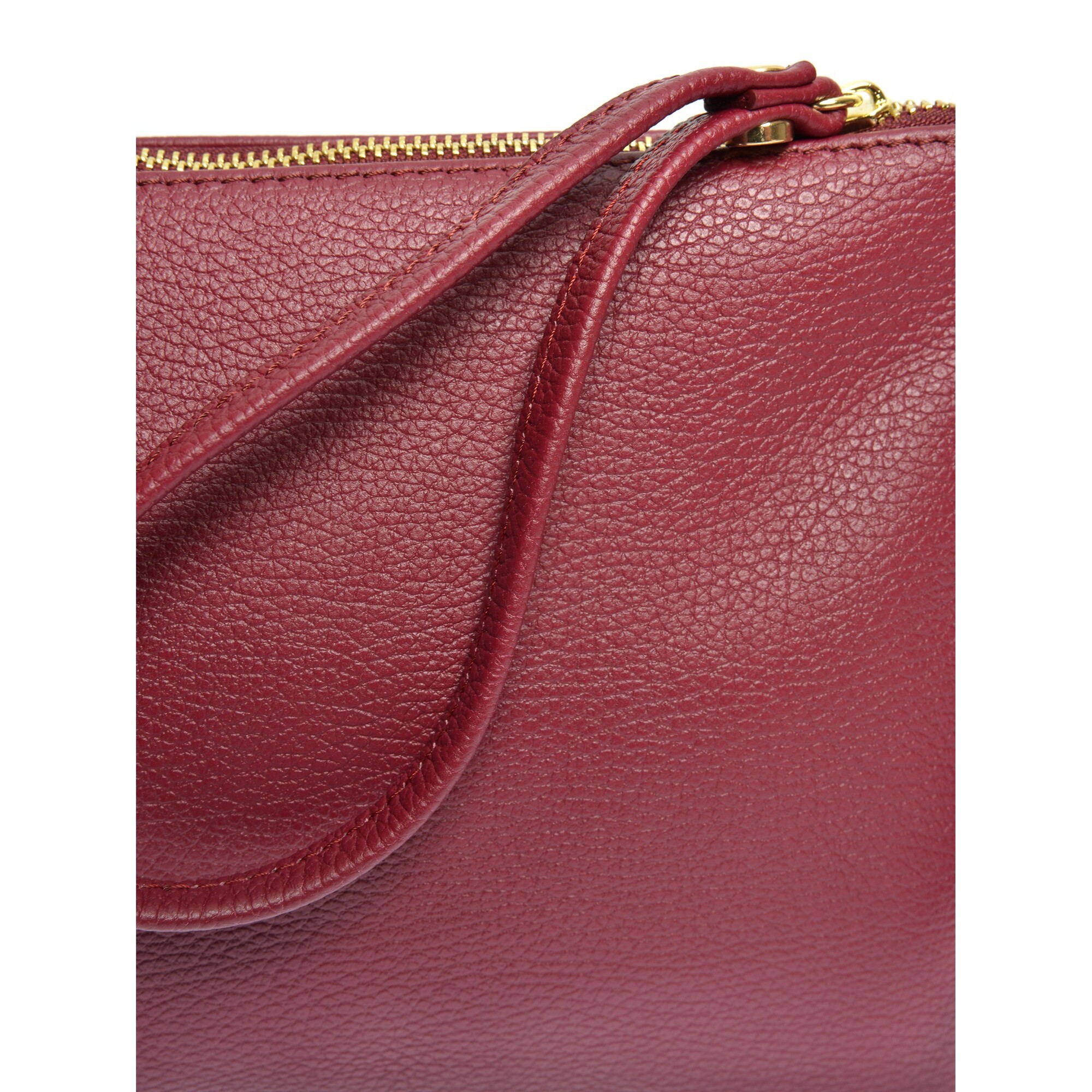 Borsa a tracolla Anna Luchini Bordeaux