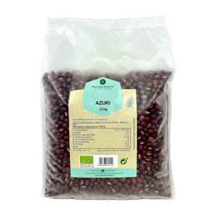 PLANETA HUERTO | Azuki Ecológico 2,5 kg – Legumbre Nutritiva y Cardiosaludable – Fuente Natural de Proteínas, Fibra y Minerales