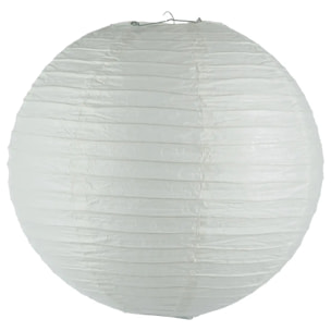 Lanterne boule papier blanc D45cm