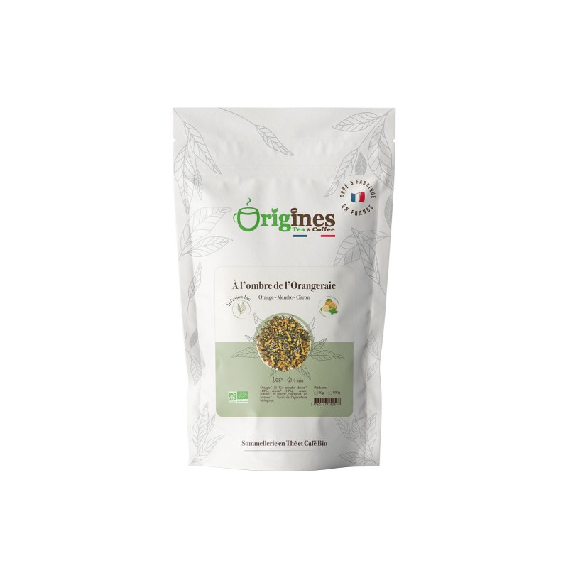 Infusion Bio À l'ombre de l'Orangeraie - Sachet 80g