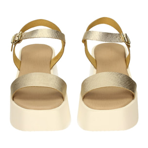 Sandali Donna Tata Italia Dorato