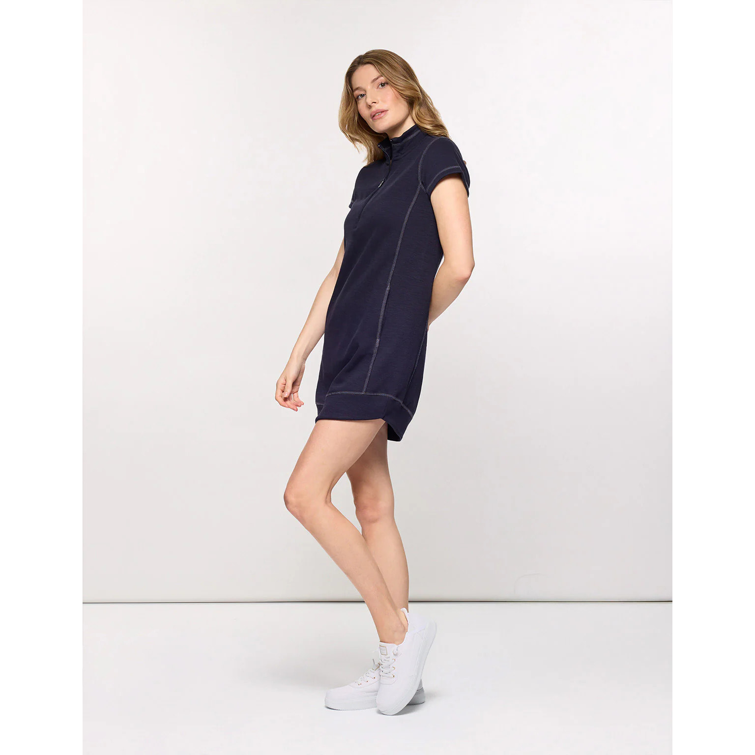 Vestido Corto Azul Marino - Tabarca