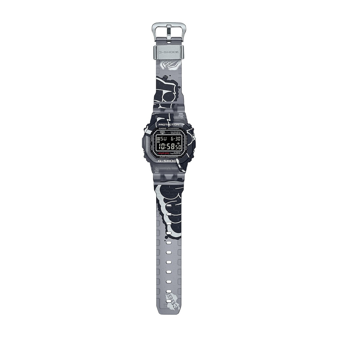 Reloj Casio DW-5000SS-1ER Hombre Digital Cuarzo con Correa de Resina