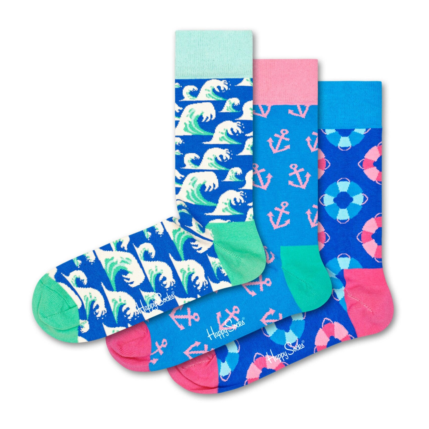Set de 3 pares de calcetines - diseño "Cruise Gift"
