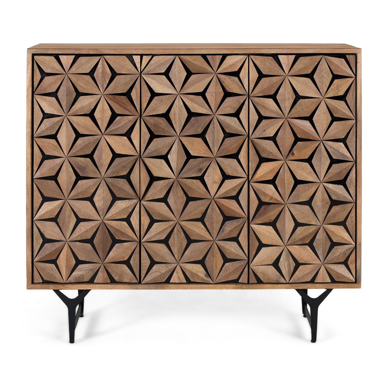 Aparador - vitrina 90x100x40