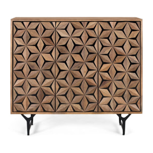 Aparador - vitrina 90x100x40