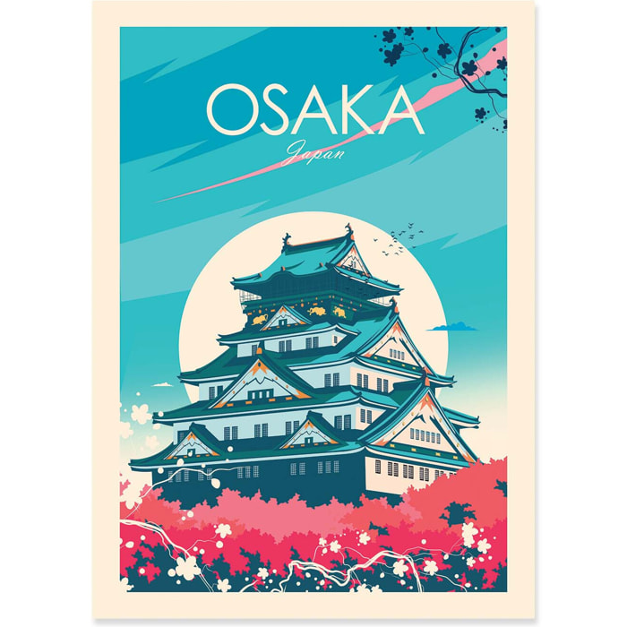 Affiche - Osaka Japan - Studio Inception