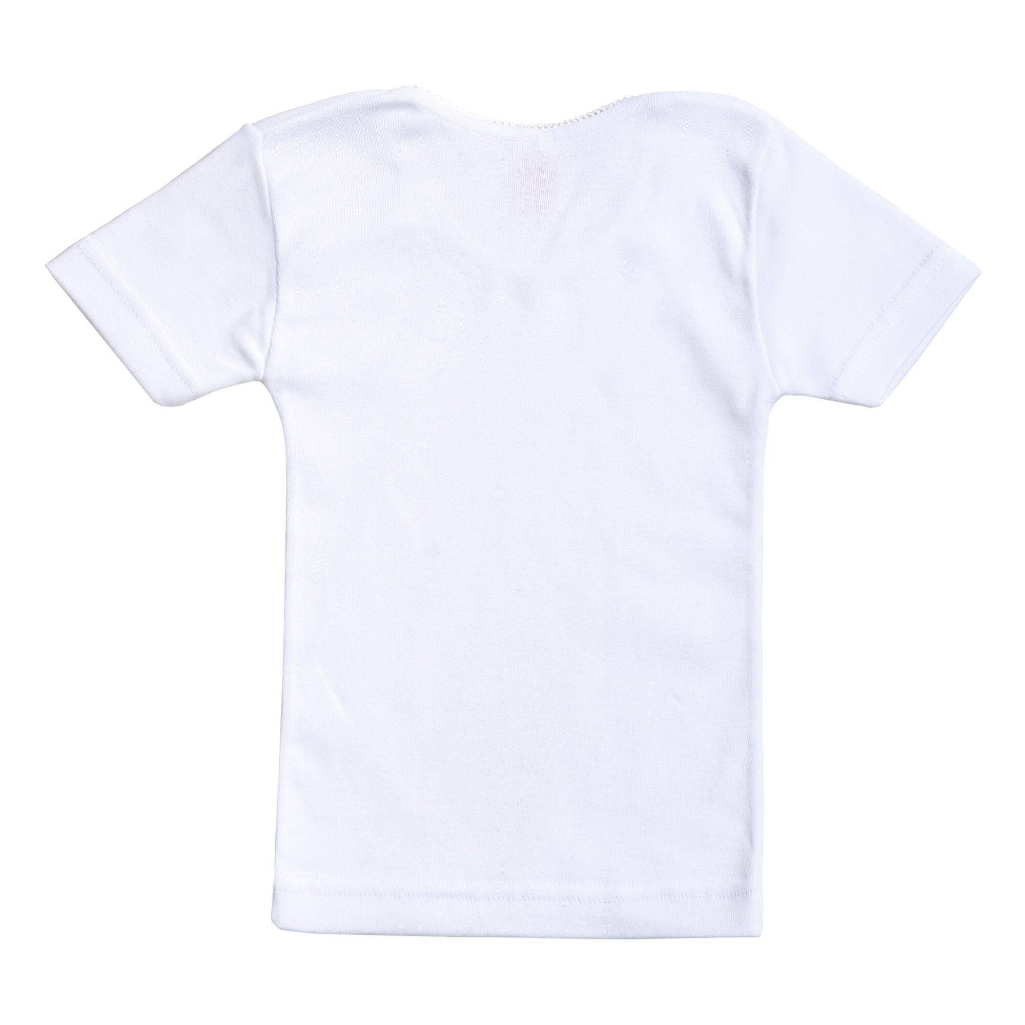 Cubre Niña Felpa M/C Blanco Talla 10