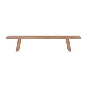 Banc en bois de teck recyclé 240 cm - Marie
