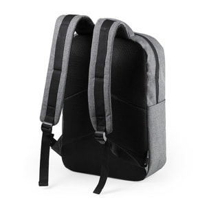 Mochila Conexión USB. Bolsillo Acolchado para Portátil y Tablet. Parte Trasera y Cintas Acolchadas