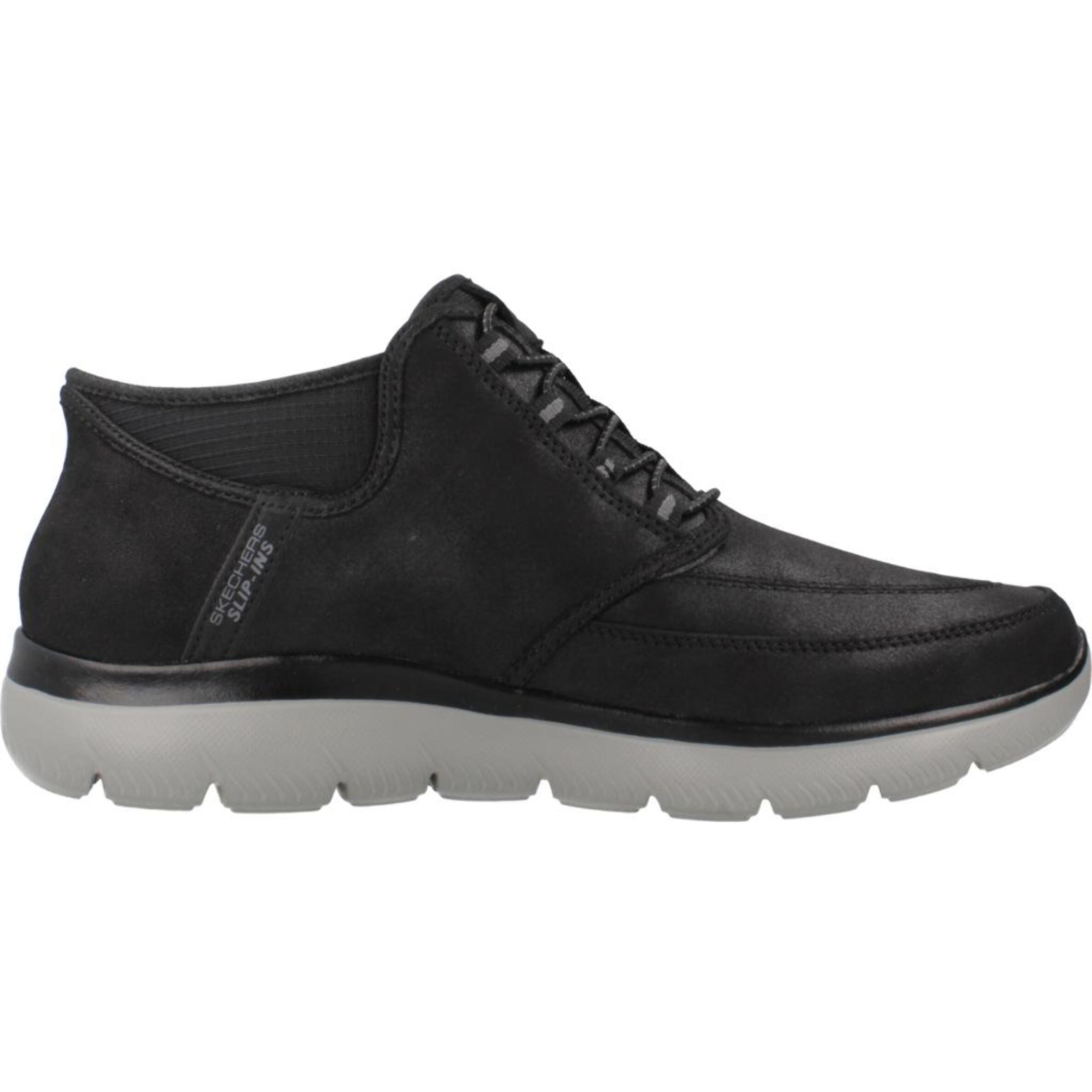 Sneakers De  Hombre Slip Ins - Summits - Siegul Negro