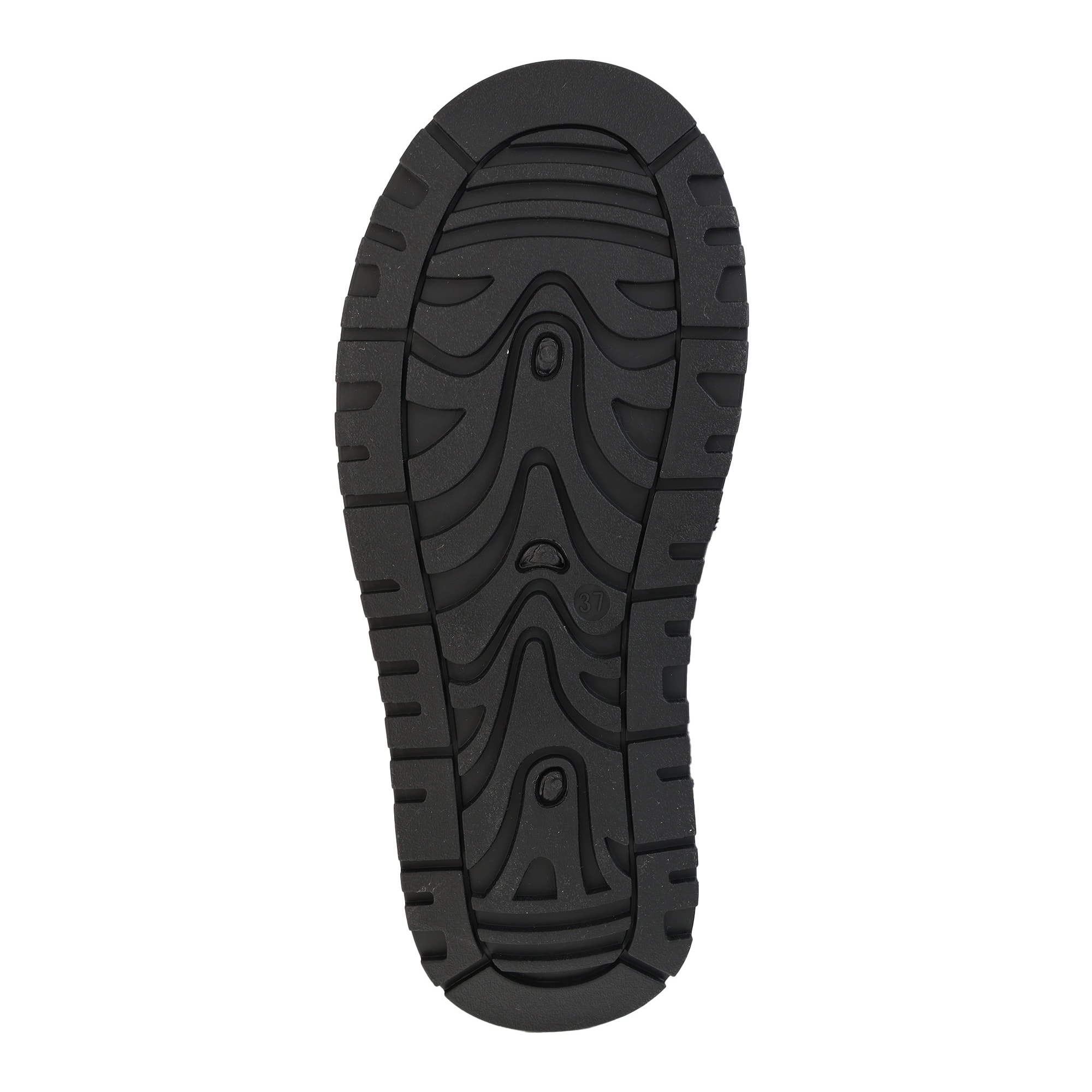 Ciabatte in simil camoscio imbottite con platform