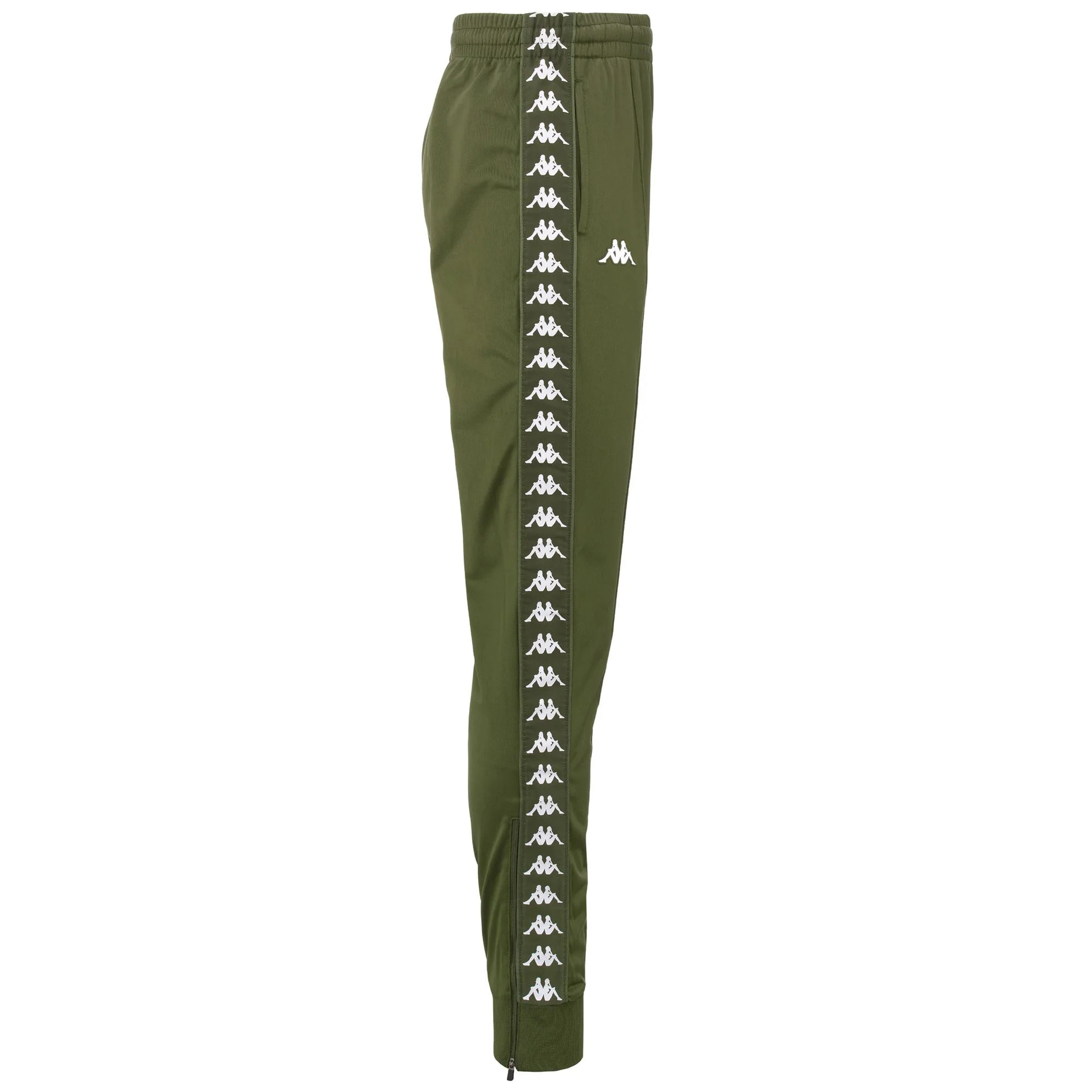 Pantaloni Kappa Uomo 222 BANDA RASTORIA SLIM Verde