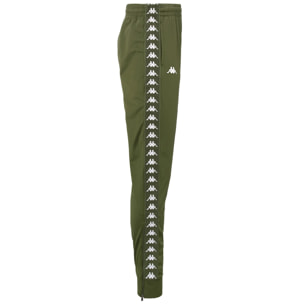 Pantaloni Kappa Uomo 222 BANDA RASTORIA SLIM Verde