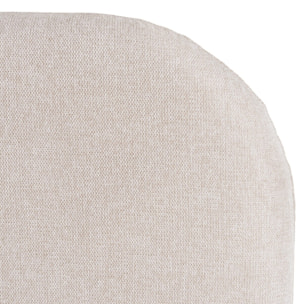 ARTHUR - Tête de lit rembourrée pour lits 140/160cm couleur beige