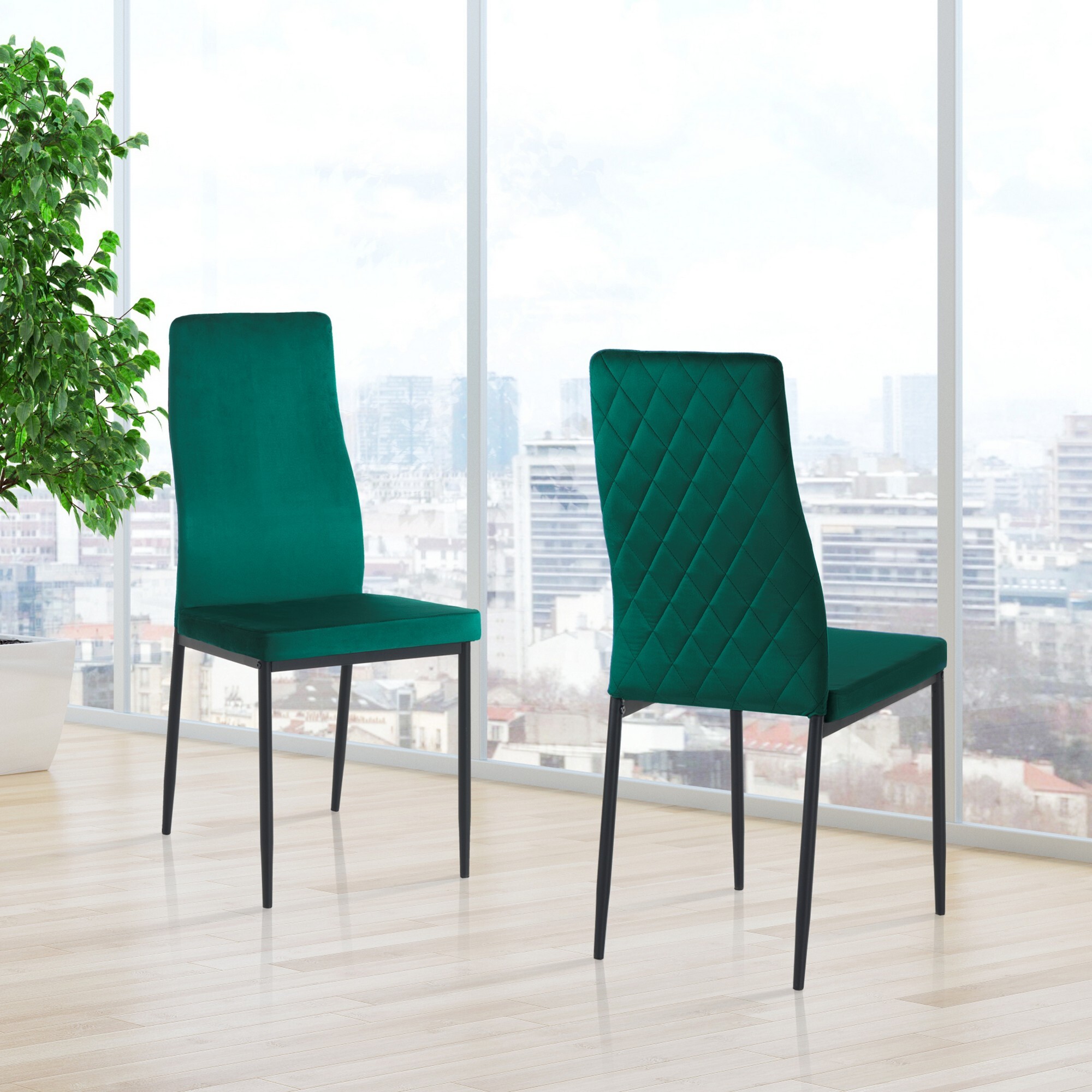 Tomasucci Lot de 6 Chaises FEFE' VERT