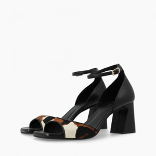 SANDALIAS NEGRAS BONDO-INO