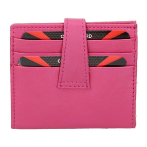 Portafoglio uomo in vera pelle - Modello False - Casual - 9.5 x 8.0 x 1.5 cm