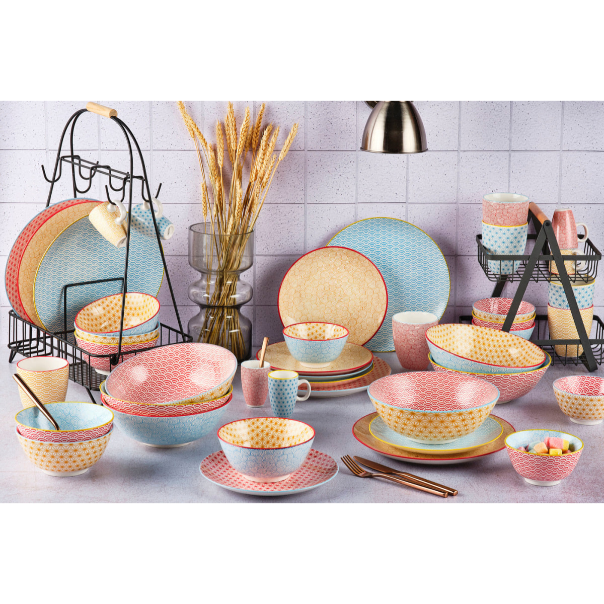 Service Complet - 42 pièces - Color