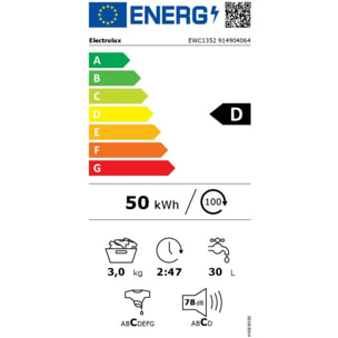 Lave linge hublot ELECTROLUX EWC1352