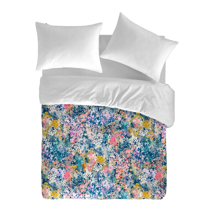 Housse de couette FLORETTE en coton - multicolore- vendue seule