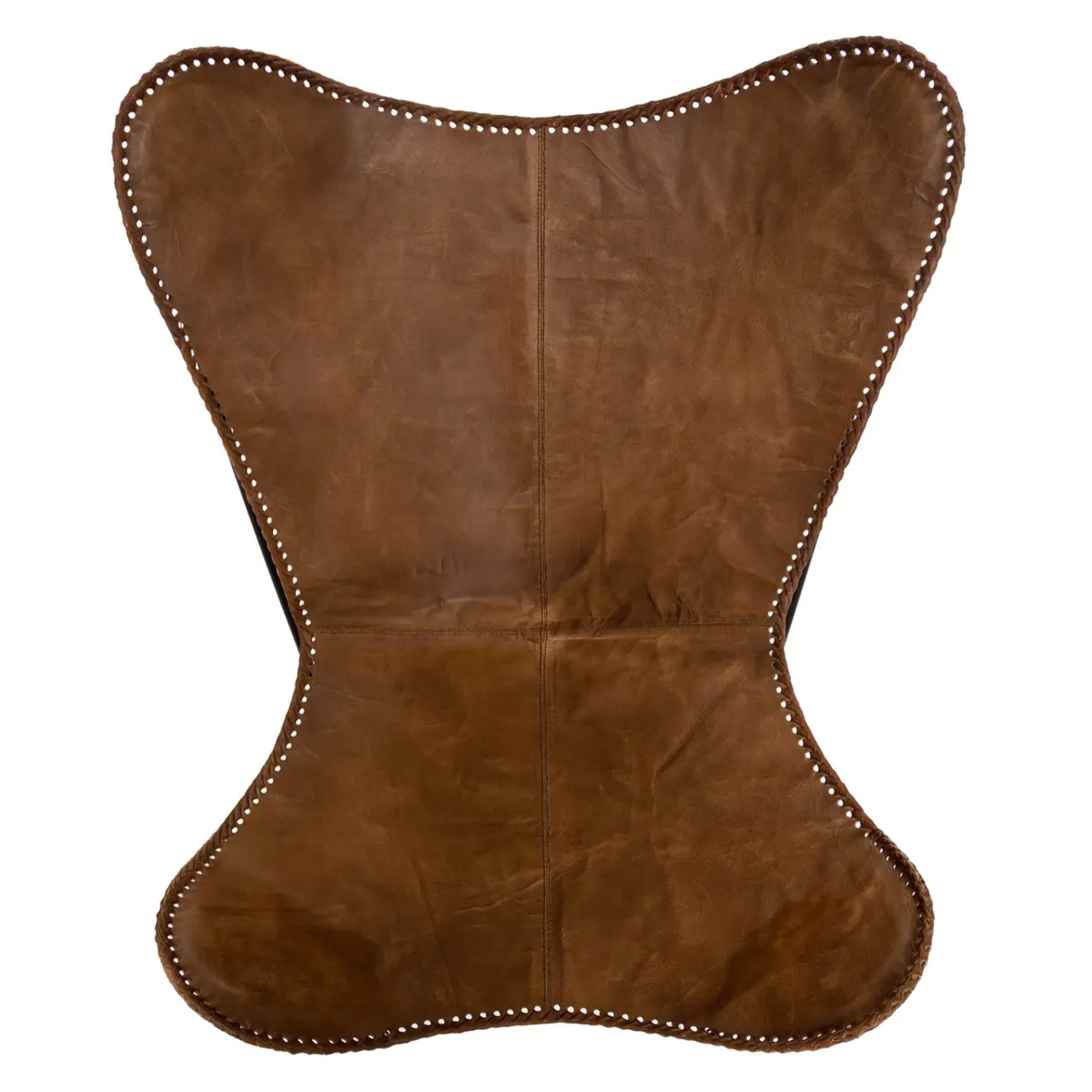 Housse "Dario" cognac en cuir