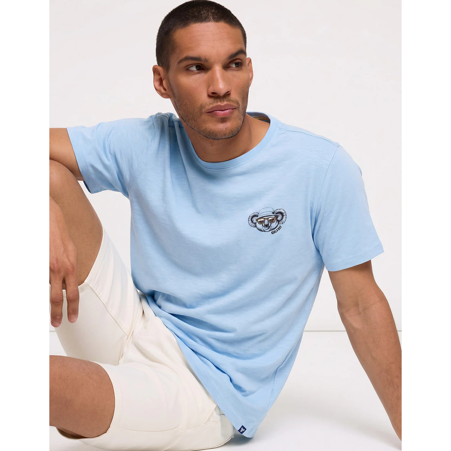 Camiseta Manga Corta Azul - Higgins