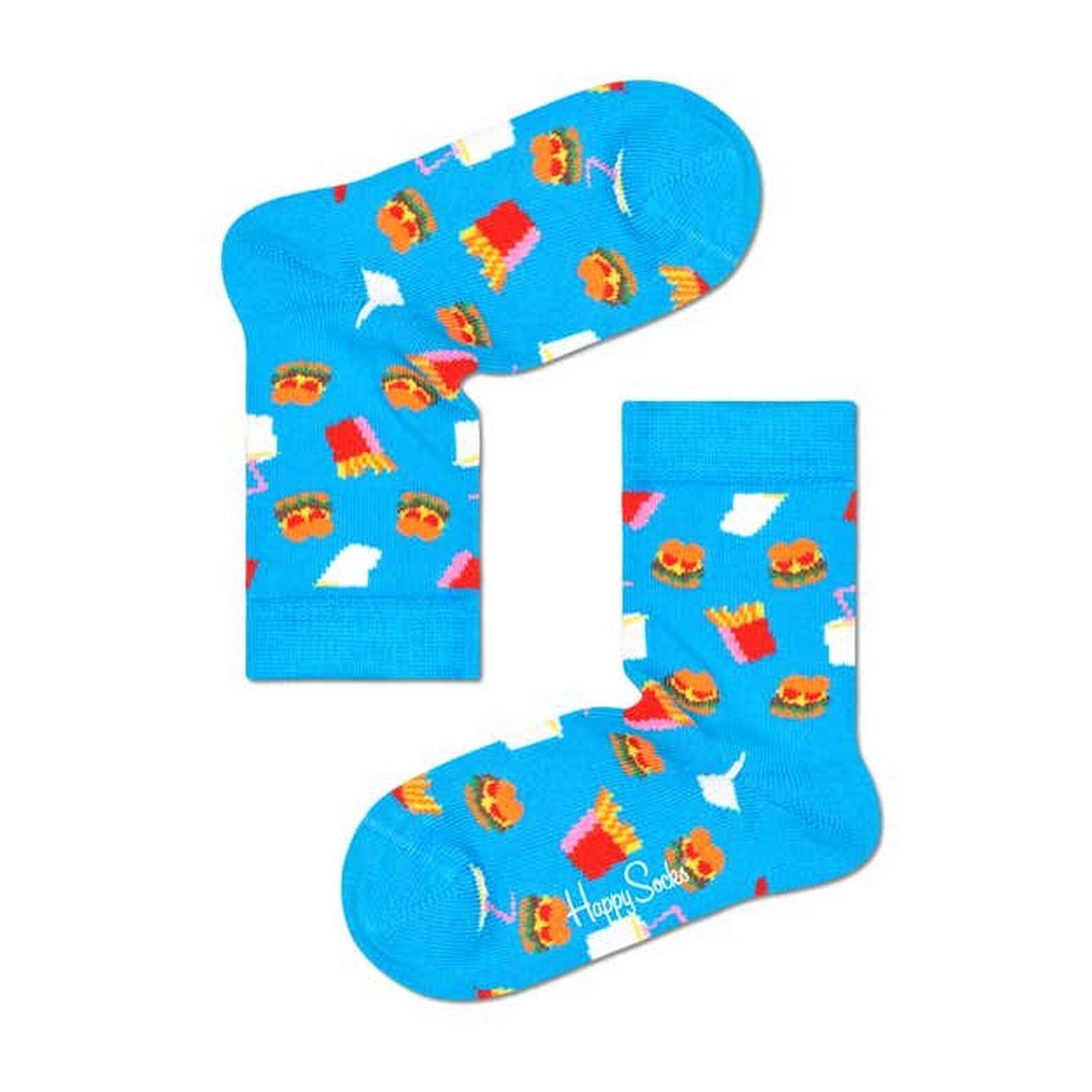 Calcetines kids 2-pack mini & me burguer gift set adulto y bébé