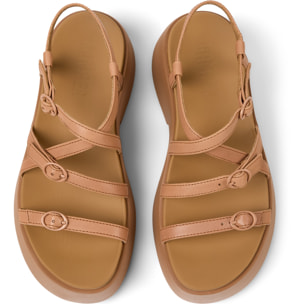 Sandali - CAMPER Tasha - Beige - Pelle liscia