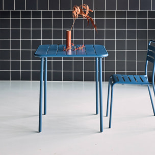 Table de jardin métal 2 places AMÉLIA