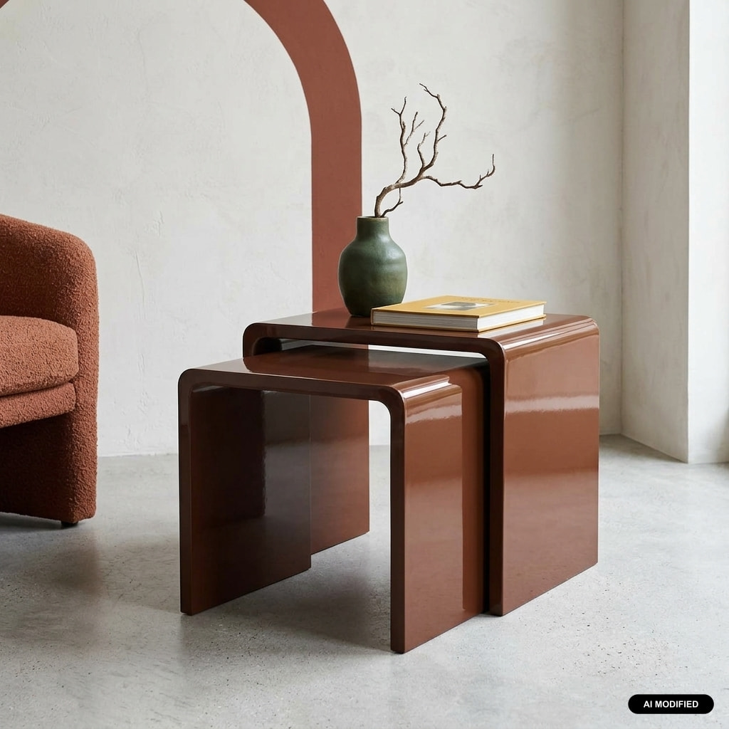 Tables gigognes finition glossy NOLA